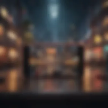 Captivating Mobile Game Showcase Vibrant display of addictive mobile games