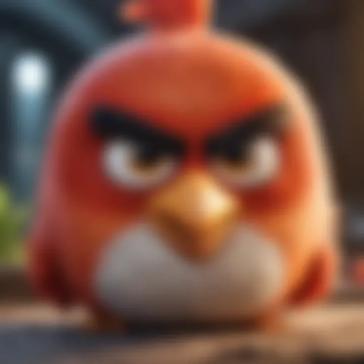 A vibrant marketing campaign poster for Angry Birds