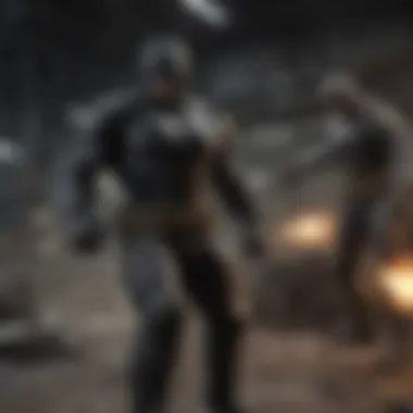 Combat Mechanics in Batman Games A dynamic gameplay scene highlighting Batman's combat mechanics