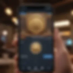 Visual representation of Coin Master's interface highlighting Facebook integration