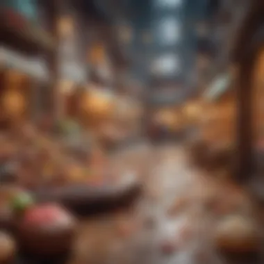 Whimsical Confectionery World Fantasy World of Confectionery Delights