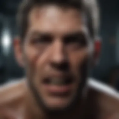 Character Design in Horror Video Games Close-up of a character design showcasing fear