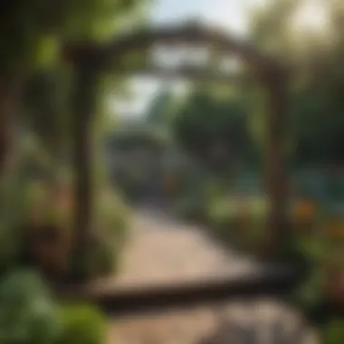 Garden Decoration Game Showcase Vibrant colors and patterns in a virtual garden decoration game