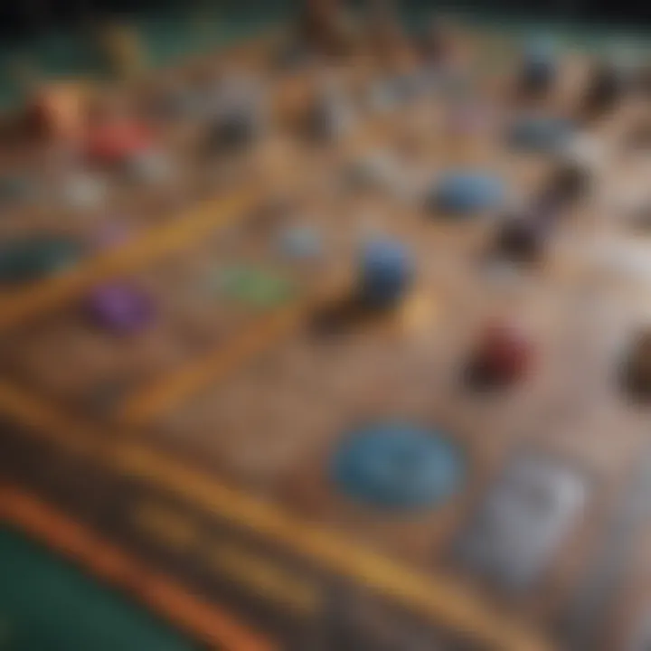 Digital board game interface showcasing diverse game options