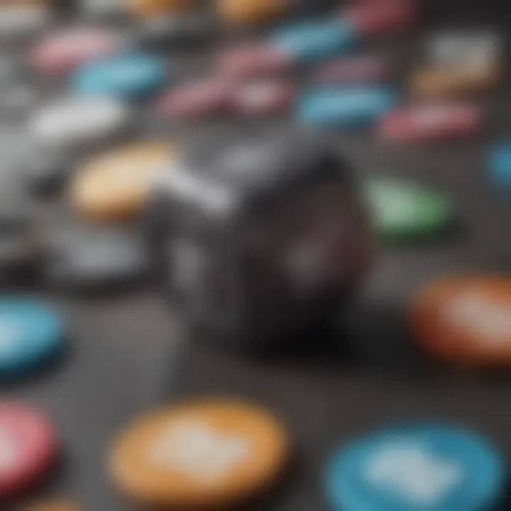 Abstract Illustration of Discount Tags Representing Cost-Effective Game Codes