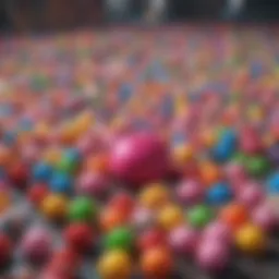 Candy Crush gameplay screenshot showcasing vibrant graphics