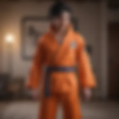 Goku-Inspired Pajama Design Dragon Ball Z Pajamas - Goku Design