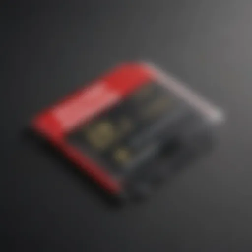 Elegant SanDisk Micro SD Card Packaging