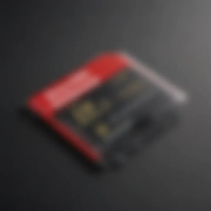 Elegant SanDisk Micro SD Card Packaging