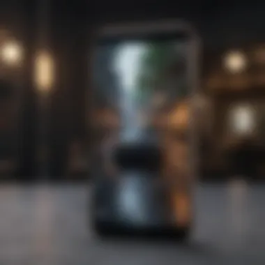 Gaming Phone with Long-Lasting Battery Gaming phone with long-lasting battery life in action