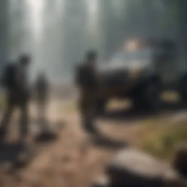 Tactical Survival Challenge Strategic team gameplay in post-apocalyptic setting