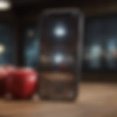 Diverse Apple phone games displayed on screen