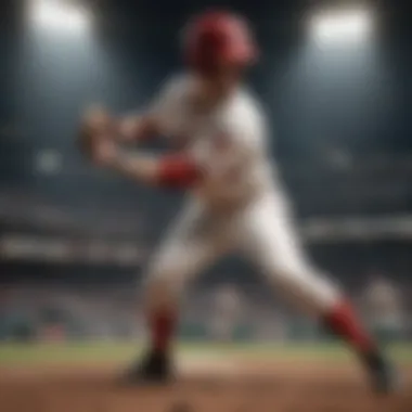 Baseball Player in Action