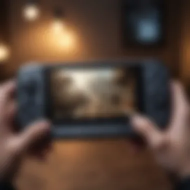 Innovative Portable Gaming Device Portable Gaming Device with Advanced Features