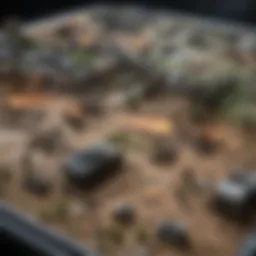 Battlefield strategy game interface
