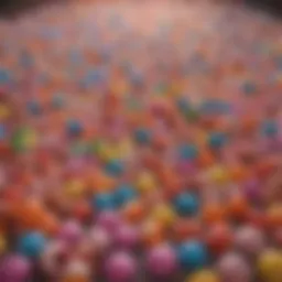 Colorful game board showcasing Candy Crush levels