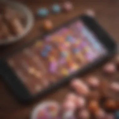 Engagement in Mobile Gaming Players engaged in Candy Crush on mobile devices