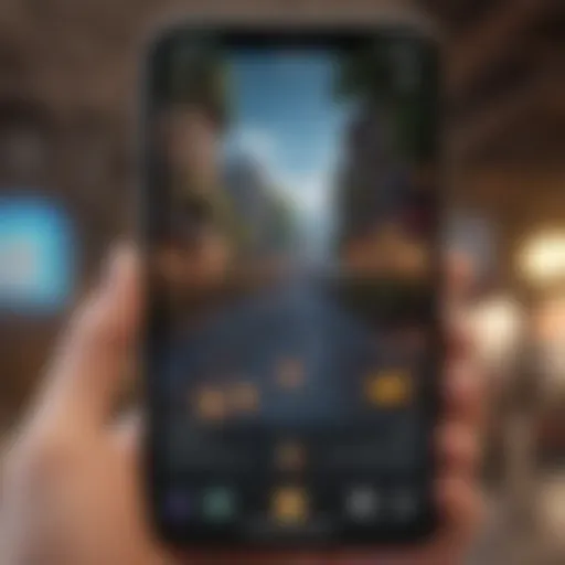 Captivating Mobile Game App Interface