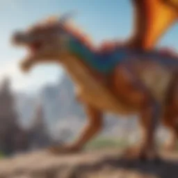 A vibrant showcase of unique dragon species in Dragon Mania Legends