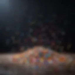 Vibrant Confetti Bursting in Air