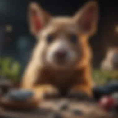 Emerging Trends in Animal Gaming A vibrant infographic showcasing emerging trends in the animal gaming genre.