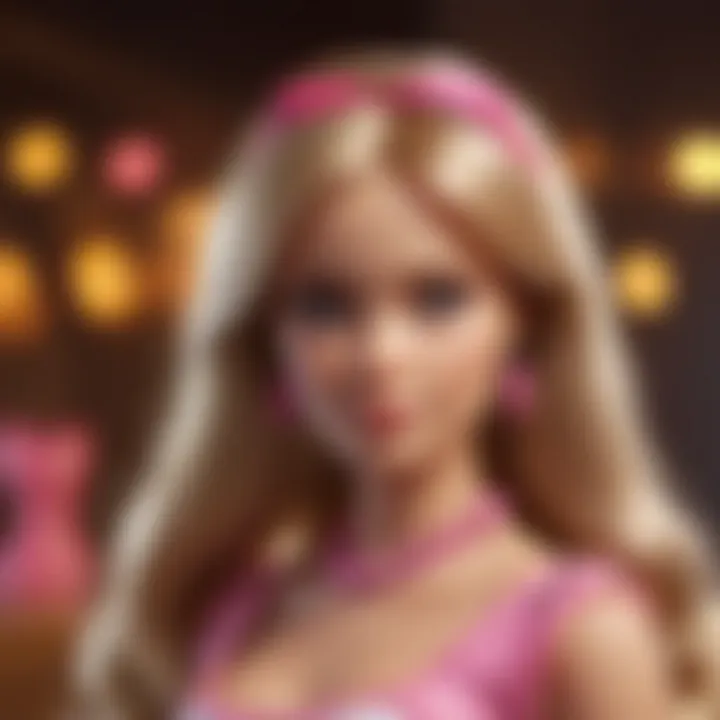 Historical timeline showcasing the evolution of Barbie games