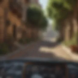 Immersive gameplay of GeoGuessr-like game