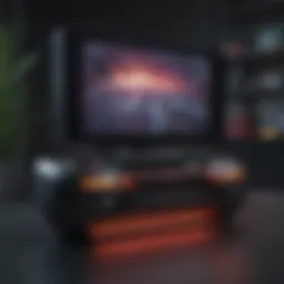 Sleek Console Design