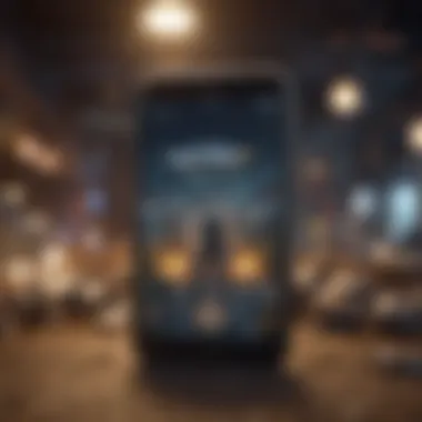 Growth of the Mobile Gaming Market Chart showing the growth of the mobile gaming market