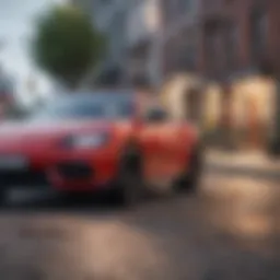 Grand Theft Auto gameplay on Nintendo Switch