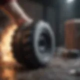 A montage of popular mobile games showcasing grinding mechanics