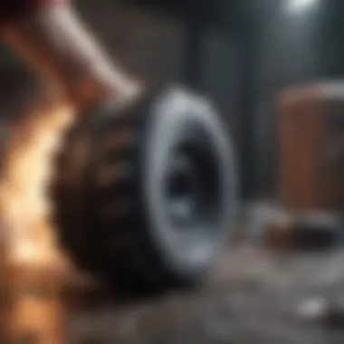 A montage of popular mobile games showcasing grinding mechanics