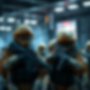 Strategic Team Collaboration in Mobile War Games Strategic team collaboration in a competitive mobile war game