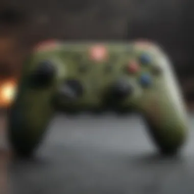 Customized Nintendo Switch Controller for Ninja Turtles Nintendo Switch controller with Ninja Turtles theme