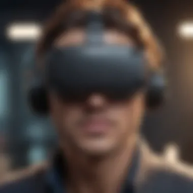 Innovative VR Technology A close-up of the technology behind phone VR glasses
