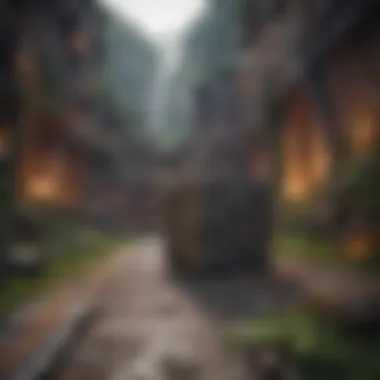 An engaging map highlighting various types of Minecraft servers