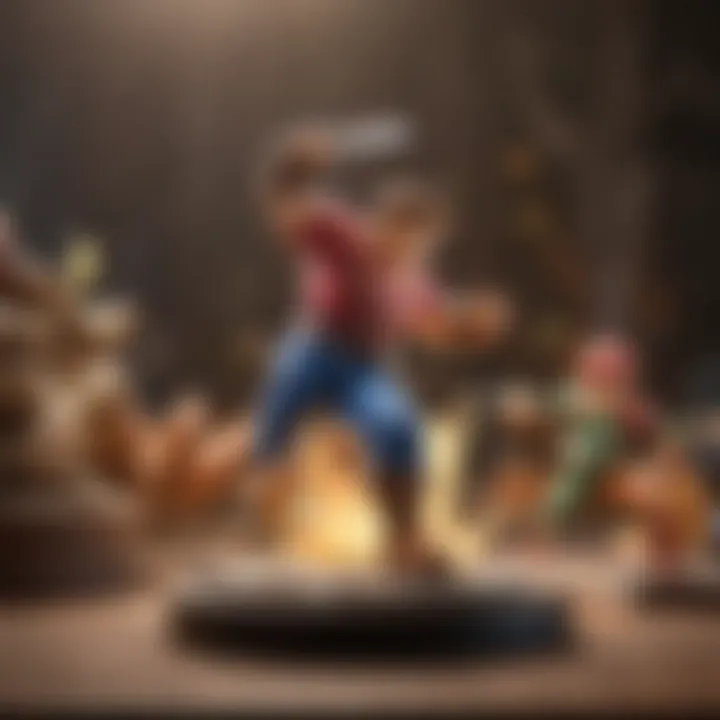 Dynamic Smash Bros amiibo gameplay scene