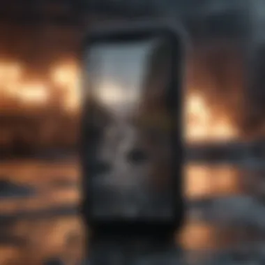 Performance Under Extreme Conditions Samsung rugged phone in extreme environmental conditions