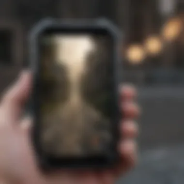 Gaming Potential of Samsung's Rugged Phone Gaming interface on Samsung's rugged phone