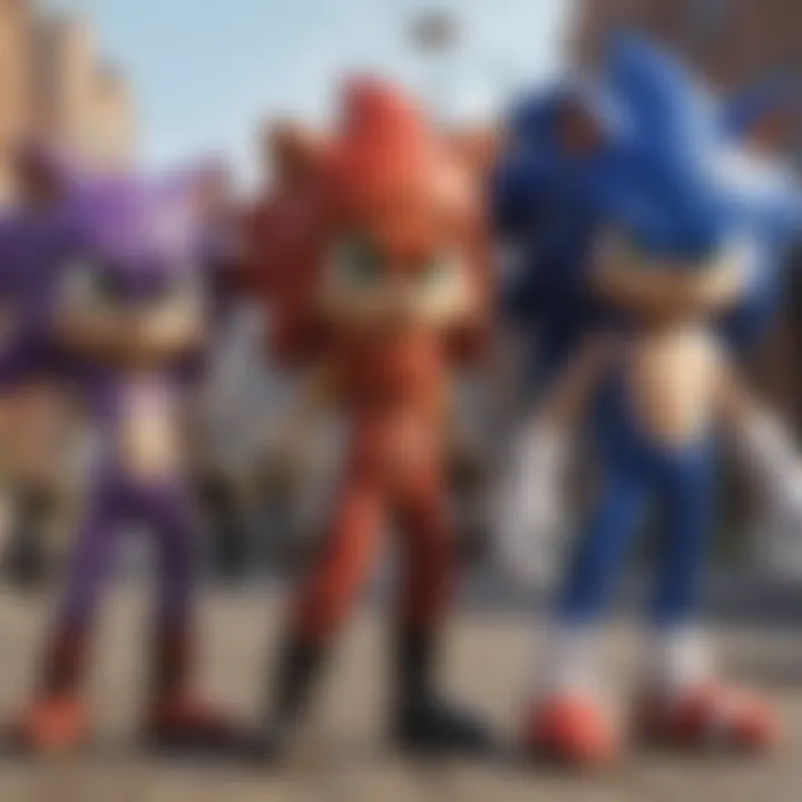 Diverse character lineup from Sonic Forces