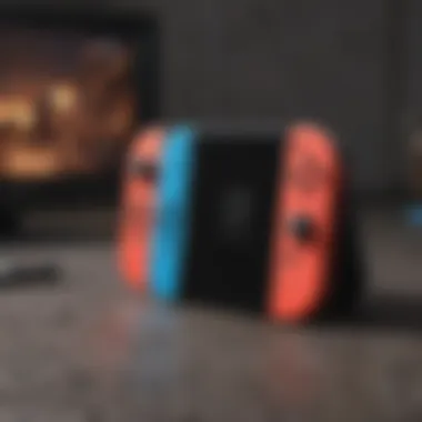 Diverse Gameplay on Nintendo Switch A vibrant illustration showcasing various Nintendo Switch games in action.