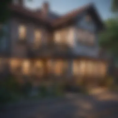 Diverse House Styles in Mobile Gaming An artistic representation of various house styles available in mobile games