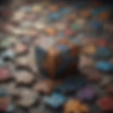 Diverse Array of Creative Puzzle Pieces A variety of puzzle pieces arranged in creative ways