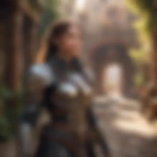 An immersive virtual world showcasing gameplay