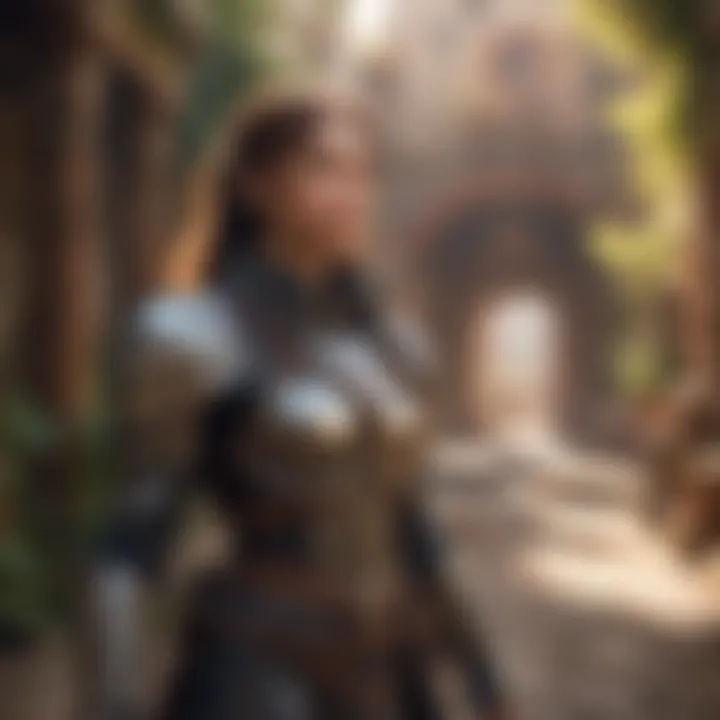 An immersive virtual world showcasing gameplay
