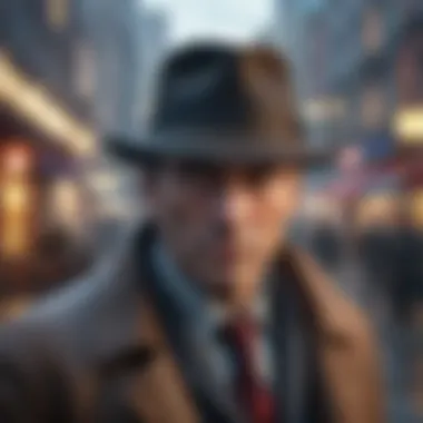 A collection of iconic detective puzzle game characters.