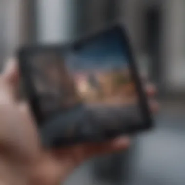 Comparative Analysis of Foldable Phones Side-by-side comparison of Samsung Galaxy Flip and leading competitors in the foldable phone market