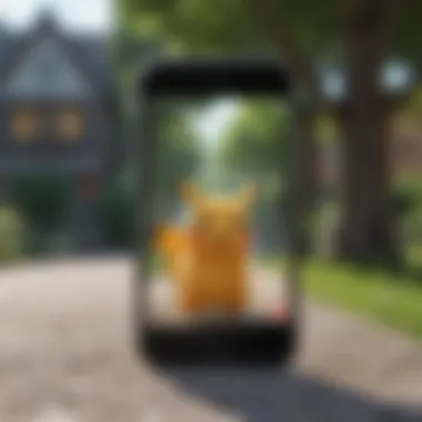 Close-up of Pokémon Go Plus features