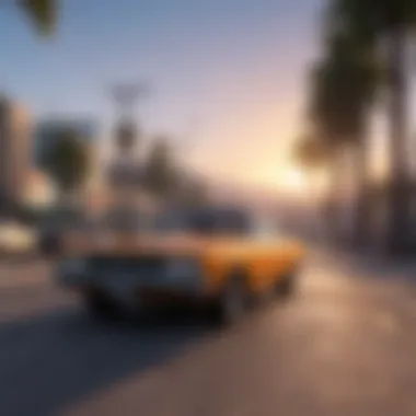 In-Game Mission in GTA 5 In-game mission unfolding in GTA 5