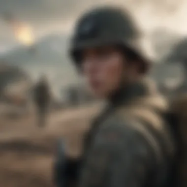 Screenshot of a Notable Game An engaging screenshot from a popular World War II mobile game.